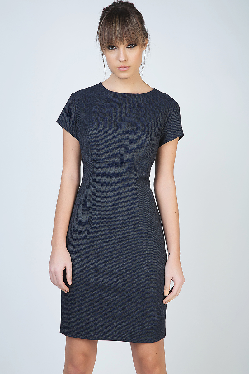 Kurzärmeliges Kleid nach Maß EU 38 / UK 10