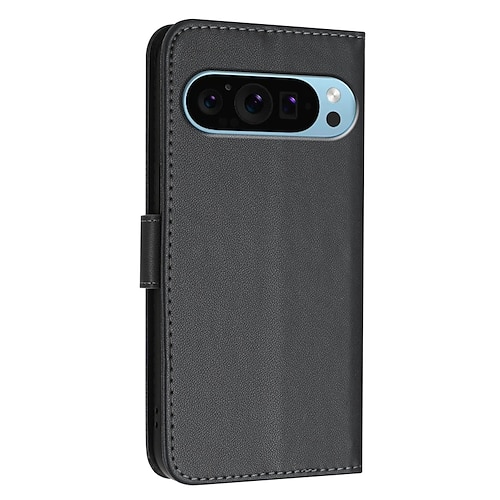 Handy Hülle Handyhüllen Für Pixel 9 Pro Pixel 9 Pro XL Pixel 8 Pro Pixel 8 Pixel 9 Pixel 7 Pixel 7 Pro Pixel 6 Pixel 6 Pro Flip-Cover mit Halterung mit Handschlaufe Kartenschlitz Retro TPU PU-Leder