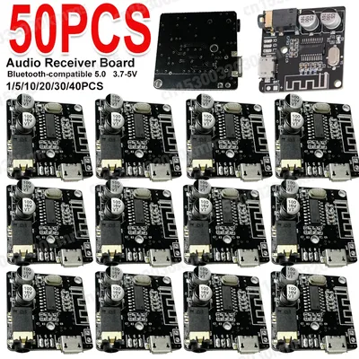 50-1pc Bluetooth-compatible Audio Receiver Board Bluetooth-Compatible 4.1 Car Speaker Amplifier