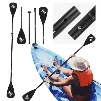 Adjustable SUP Paddle Aluminum Alloy Stand Up Paddle Board Kayak Paddle Dual-Purpose Detachable SUP