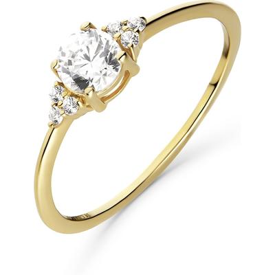 FAVS - Damenring 375er Gelbgold Ringe 1 ct Image