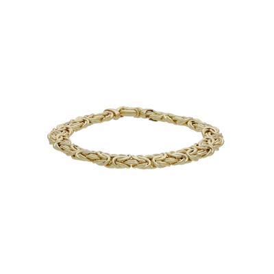 Armkette FIRETTI "Schmuck Geschenk Gold 375 Armschmuck Armband Goldarmband Königskette" Gr. 19, gold (gelbgoldfarben), A