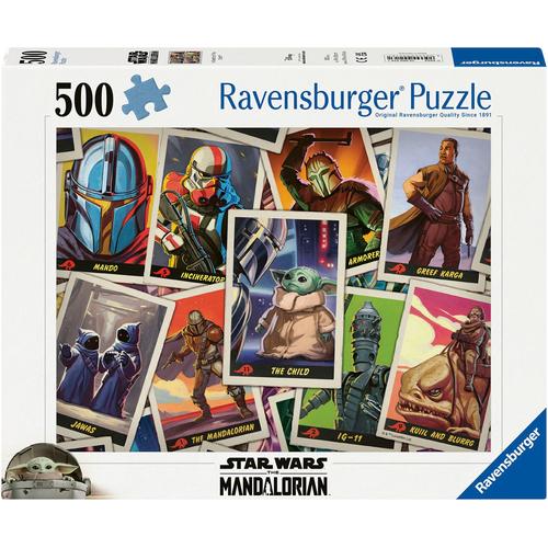 Puzzle RAVENSBURGER ""Star Wars - The Mandalorian, Auf der Suche nach dem Kind"" Puzzles bunt Kinder Made in Germany; FSC - schützt Wald weltweit