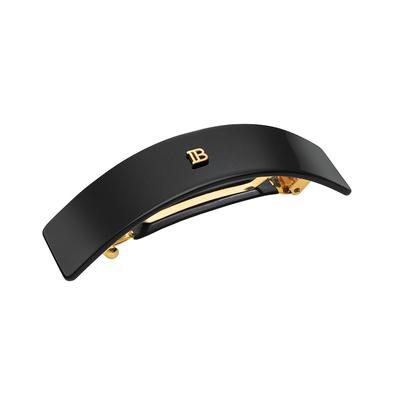 Balmain Hair HC Cellulose Acetate Barrette pour Cheveux Large Black Haarspange Image