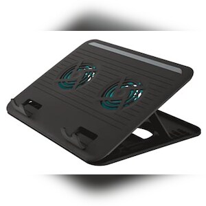 Trust Laptopständer Cyclone 17866 2Kühlventilatoren Image