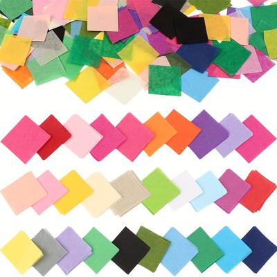 TEMU 1200pcs , Assorted Precut , For Diy Scrapbooking Art And Any Art Projects Halloween Christmas