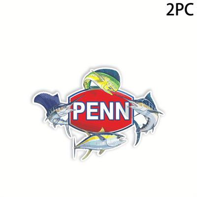 TEMU (1pc/2pcs/3pcs/4pcs/5pcs)penn Mix Decal Decal Tackle Box