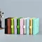 A6/A5 couleur macaron PU cuir bricolage classeur cahier couverture Agenda Agenda planificateur papier couverture école papeterie