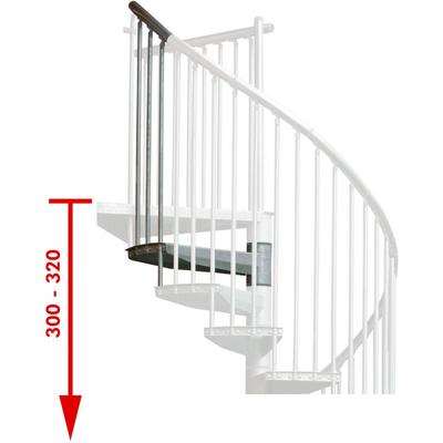 Minka Höhenerweiterung für Rondo Zink Plus, 320 cm, 140 cm