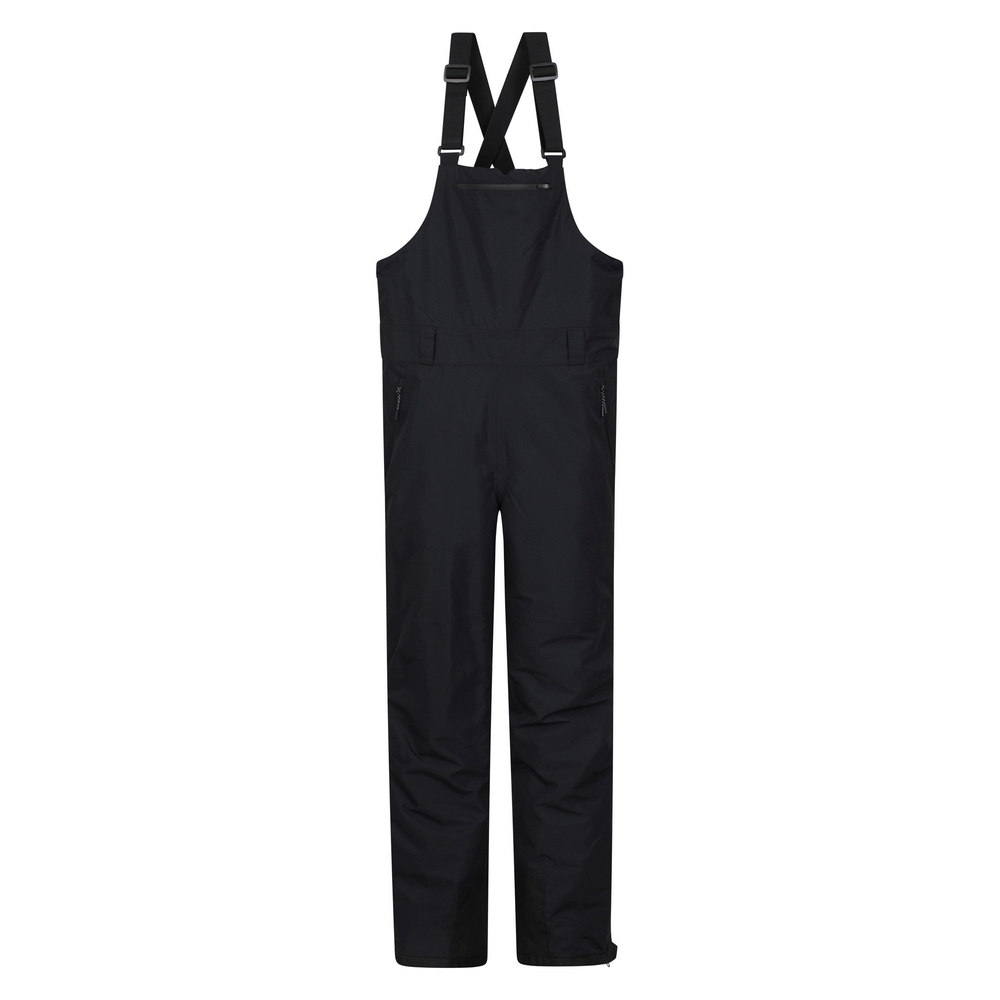 Mountain Warehouse Eris Skihose für Herren, wasserdicht, mit Latz vorne, Schwarz Image