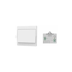 Ikodm - Interrupteur sans fil autoalimenté, sans pile, télécommande sans fil pour les lumières et