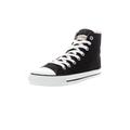 Sneaker ETHLETIC "White Cap Hi Cut", Gr. 40, schwarz-weiß (jet schwarz, just weiß), Obermaterial: 100% Baumwolle; Futter: 100% Baumwolle; Decksohle: 100% Baumwolle; Sohle: 100% Naturkautschuk, Schuhe Canvassneaker Sneaker high Sneakerboots,...