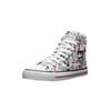 Sneaker ETHLETIC "White Cap Hi Cut", Gr. 43, weiß (letters weiß, just weiß), Obermaterial: 100% Baumwolle; Futter: 100% Baumwolle; Decksohle: 100% Baumwolle; Sohle: 100% Naturkautschuk, Schuhe Canvassneaker Sneaker high Sneakerboots, Fairtrade Produkt