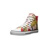 Sneaker ETHLETIC "White Cap Hi Cut", Gr. 42, rot (camou rot, just weiß), Obermaterial: 100% Baumwolle; Futter: 100% Baumwolle; Decksohle: 100% Baumwolle; Sohle: 100% Naturkautschuk, Schuhe Canvassneaker Sneaker high Sneakerboots, Fairtrade Produkt