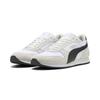 Sneaker PUMA "ST MILER Sneakers Erwachsene", Gr. 40.5, schwarz-weiß (weiß schwarz vapor gray), Obermaterial: Synthetik, Kuhleder, Textil; Futter: Textil; Innensohle: Textil; Laufsohle: Gummi, Schuhe
