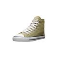 Sneaker ETHLETIC "White Cap Hi Cut", Gr. 39, grün (watersign grün, just weiß), Obermaterial: 100% Baumwolle; Futter: 100% Baumwolle; Decksohle: 100% Baumwolle; Sohle: 100% Naturkautschuk, Schuhe Canvassneaker Sneaker high Sneakerboots, Fairtrade...