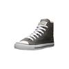 Sneaker ETHLETIC "White Cap Hi Cut", Gr. 46, grau (donkey grau, just weiß), Obermaterial: 100% Baumwolle; Futter: 100% Baumwolle; Decksohle: 100% Baumwolle; Sohle: 100% Naturkautschuk, Schuhe Canvassneaker Sneaker high Sneakerboots, Fairtrade Produkt