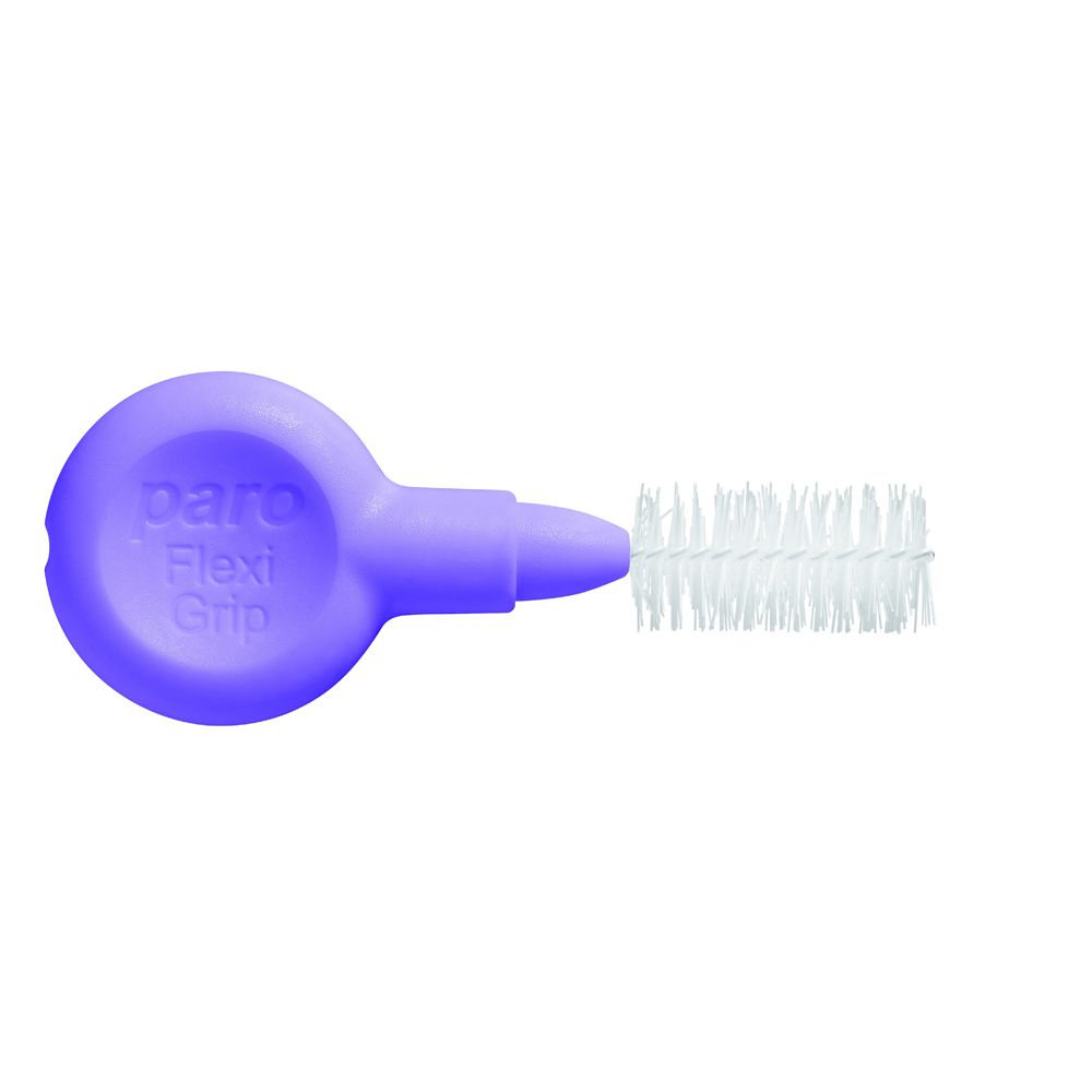 Paro 7-1077 Flexi Grip Scovolino Interdentale Grande Viola Cilindrico