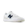 Sneaker NEW BALANCE "BB80", Gr. 46,5, schwarz-weiß (weiß, schwarz), Leder, sportlich, Schuhe, von dem New Balance 550 inspiriert