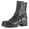 Bikerboots GABOR, Damen, Gr. 35, schwarz, Kalbsleder, unifarben, modisch, Schuhe, Blockabsatz, Stiefelette, Boots mit Best Fitting-Ausstattung