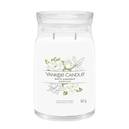 YANKEE CANDLE - Signature White Gardenia Kerzen 567 g