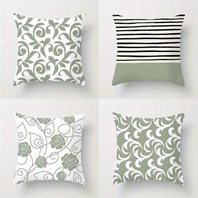 TEMU 4pcs Polyester Pillowcase Art Pattern