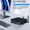 Lüfter loser industrieller mini pc computer intel pentium 5405u ddr4 m.2 ngff ssd 4k uhd wifi