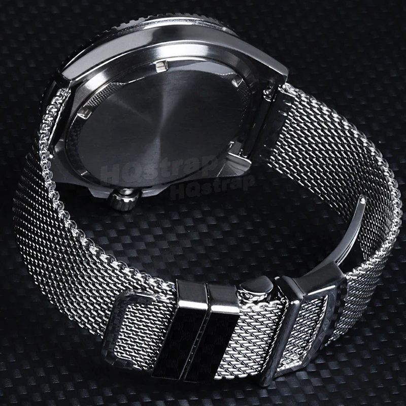 20mm 22mm Mailänder Armband für iwc Uhren armband Pilot Falt schnalle Frauen Männer Armband Edelstahl Armband Schnell verschluss Image