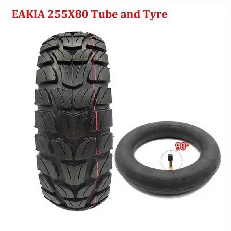 80/65-6 Außen reifen für Elektro roller Null 10x Dualtron Kugoo M4 Upgrade 10 Zoll 10x3,0 255x80 Offroad-Reifen Image
