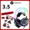 ONIKUMA X20 RGB-Gaming-Headset, Kopfhörer mit Geräuschunterdrückung und HD-Mikrofon für PS4, PC, Xbox