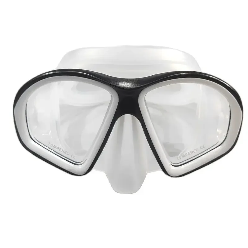Qyq Kinder tauchmaske Schwimm brille gehärtetes Glas auslaufs icher Image