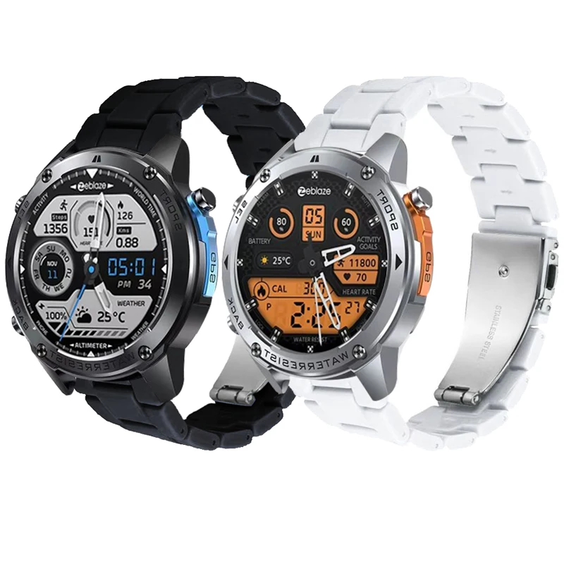 22 mm Armbanduhr für Zeblaze Vibe 7 Pro/Lite Stratos 2/3 Ultra/Beyond 2 Straps Smartwatch für Zeblaze GTR 2/Btalk Armband Image
