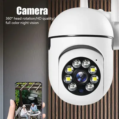 WiFi Kamera Hause PTZ IP Kamera Farbe Nacht Audio Drahtlose Überwachungs Kamera Auto Tracking Sicherheit CCTV Kamera