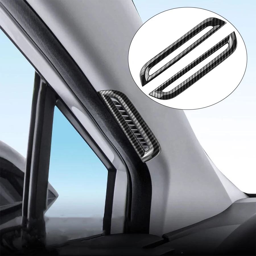 Armaturenbrett Seite AC Air Vent Outlet Abdeckung Trim Rahmen für MG4 MG4 EV Mulan 2023 2024 LHD Auto Zubehör Image