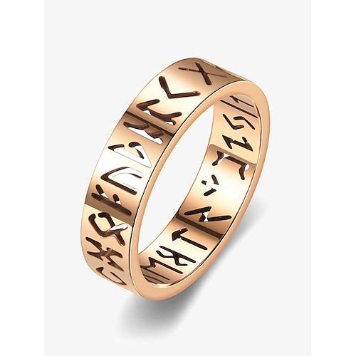 bague rune nordique pour homme – bague symbole viking gravée en acier inoxydable, bijoux mythologie nordique pour hommes et femmes