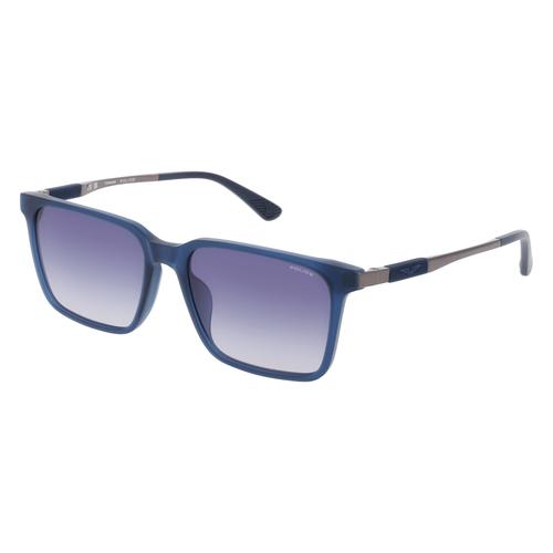 Police SPLP31 Herren-Sonnenbrille Vollrand Eckig Acetat-Gestell, blau