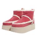 INUIKII Stiefel & Boots - Classic Low Shearling - Gr. 39 (EU) - in Gold - für Damen - aus Textil & Textil & Synthetisches Material & Leder