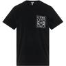 Loewe Mens Anagram Fake Pocket T-Shirt in Black - Size Medium | Loewe Sale | Discount Designer Brands