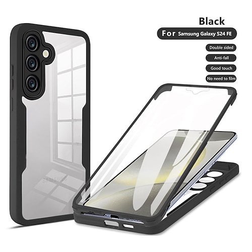 Handy Hülle Handyhüllen Für S25 S24 S24 FE S23 S22 S21 Ultra Plus A55 5G A35 5G A25 A15 Rückseite Stoßfest Retro TPU Acryl PC Image