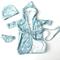 Realistische Reborn-Babypuppenkleidung, 10-Zoll-Outfits, Kleidungsset mit Zubehör, geeignet für Reborn-Babys und Neugeborene (ohne Puppe)