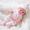 30 cm/12 zoll reborn puppe realistische baby puppe mit set hut socken schnuller weihnachtsfest geschenk