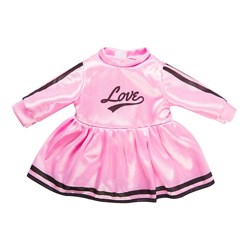 45 cm Puppenkleider und Zubehör passend für 45 cm Puppenmädchen (OHNE PUPPE) Weihnachtsgeschenk