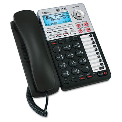 AT&T ML17939 Two-Line Speakerphone with Caller ID and Digital Answering System (ATTML17939) Each AT&T® Telephones