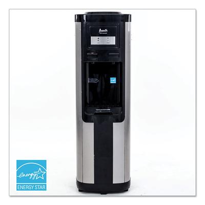 Avanti Hot and Cold Water Dispenser, 3-5 gal, 13 dia x 38.75 h, Stainless Steel (AVAWDC760I3S) Each Water Coolers
