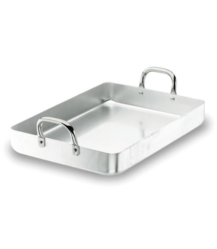 Lacor Bräter CHEF-ALUMINIUM 70x45 feste Griffe für die professionelle Gastronomie 20570F Image