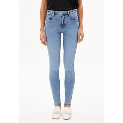 TILLAA - Frauen Skinny Fit Jeans - blau (Größe: 26/34)