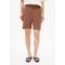 LAIDAA - Frauen Regular Fit Shorts - braun (Größe: S)