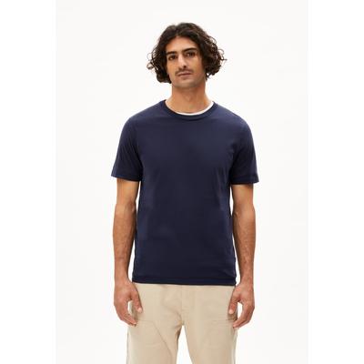 JAAMES - Männer Regular Fit T-Shirt - blau (Größe: S)