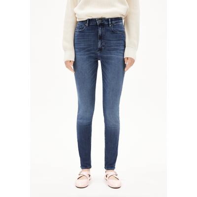 INGAA | Skinny Jeans High Waist Bio-Baumwoll Mix X-Stretch - blau (32-32) Image