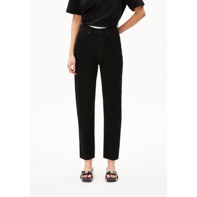 MAIRAA - Frauen Mom Fit Jeans - schwarz (Größe: 32/34) Image
